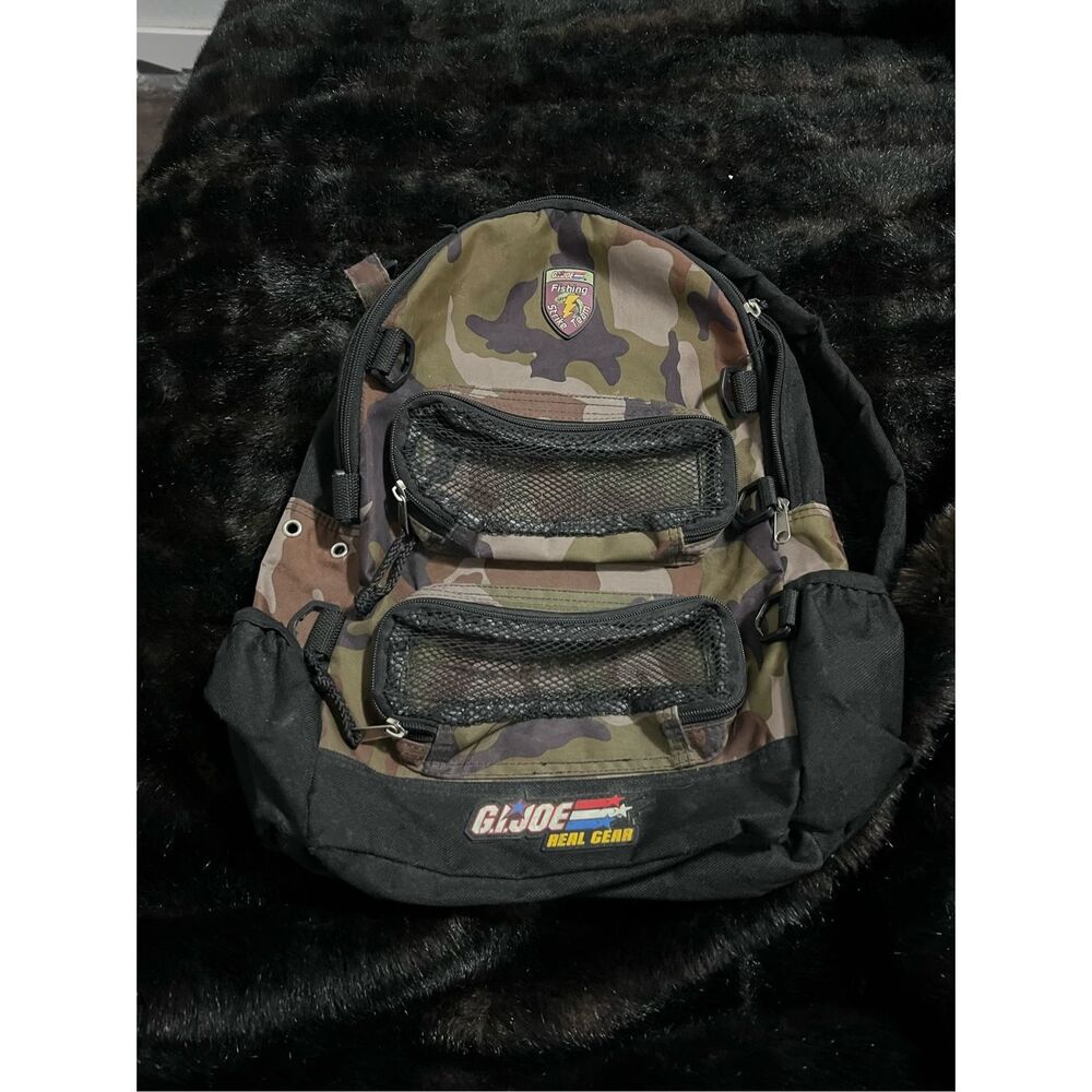 GI Joe Real Gear Fishing Strike Team Backpack Hasbro